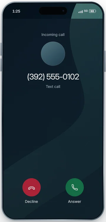 Incoming call