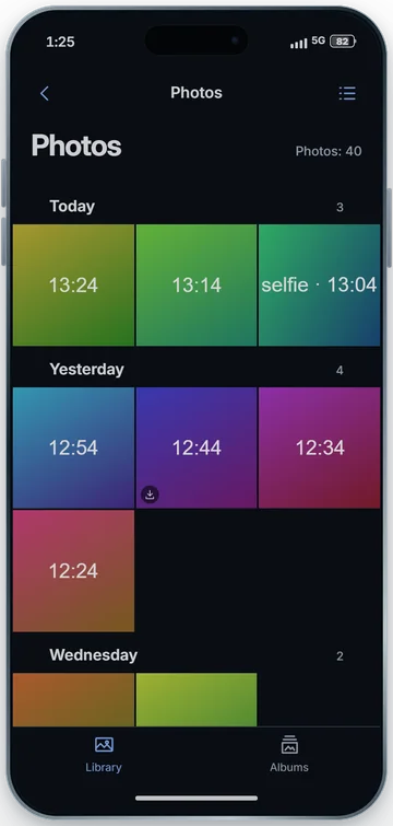 Camera and Photos