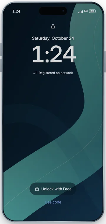 Lock screen