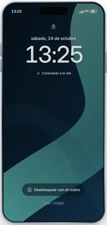 Pantalla de bloqueo