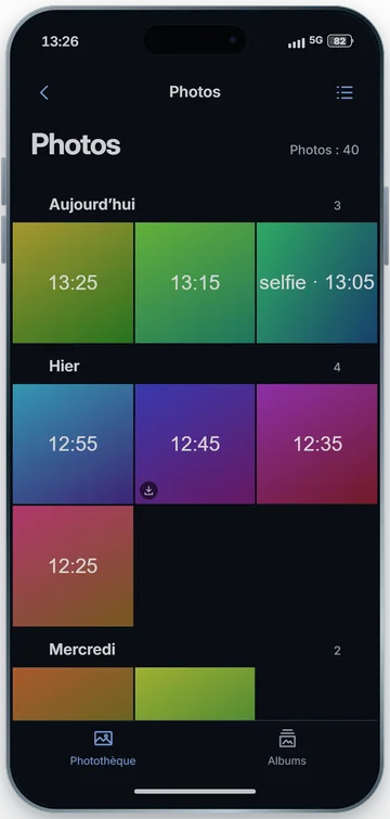 Appareil photo et Photos